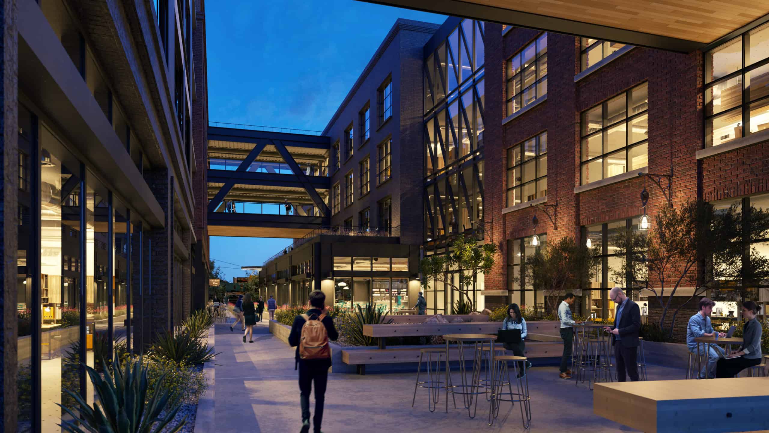 Mid-Campus Alley View